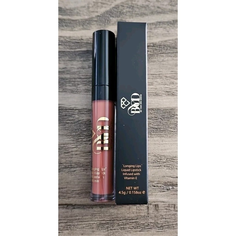 BYOD Beauty "Longing Lips" Liquid Lipstick Straight Forward 4.5g Coral